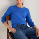 Fleurine Scallop Jumper - Cobalt Blue