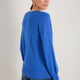 Fleurine Scallop Jumper - Cobalt Blue