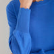 Fleurine Scallop Jumper - Cobalt Blue