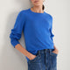 Fleurine Scallop Jumper - Cobalt Blue