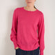 Fleurine Scallop Jumper - Raspberry Pink