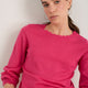 Fleurine Scallop Jumper - Raspberry Pink