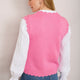 Fleurine Scallop Tank - Candy Pink