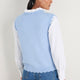 Fleurine Scallop Tank - Chambray Blue
