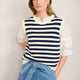 Chloe Scallop  Short - Chambray