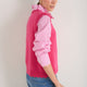 Fleurine Scallop Tank - Raspberry Pink