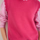 Fleurine Scallop Tank - Raspberry Pink