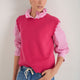Fleurine Scallop Tank - Raspberry Pink