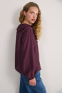 Florence Blouse - Aubergine