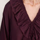 Florence Blouse - Aubergine