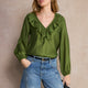 Florence Blouse - Fern Green
