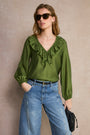 Florence Blouse - Fern Green