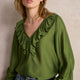 Florence Blouse - Fern Green