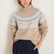Florence Fairisle Jumper - Oat