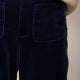 Florence Flare Velvet Trouser - Midnight
