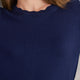 Florentine Scallop Jumper - Midnight