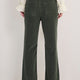 Flossie Carpenter Flare Cord Trouser - Olive