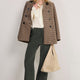 Flossie Carpenter Flare Cord Trouser - Olive
