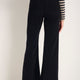 Flossie Carpenter Flare Cord Trouser - Black