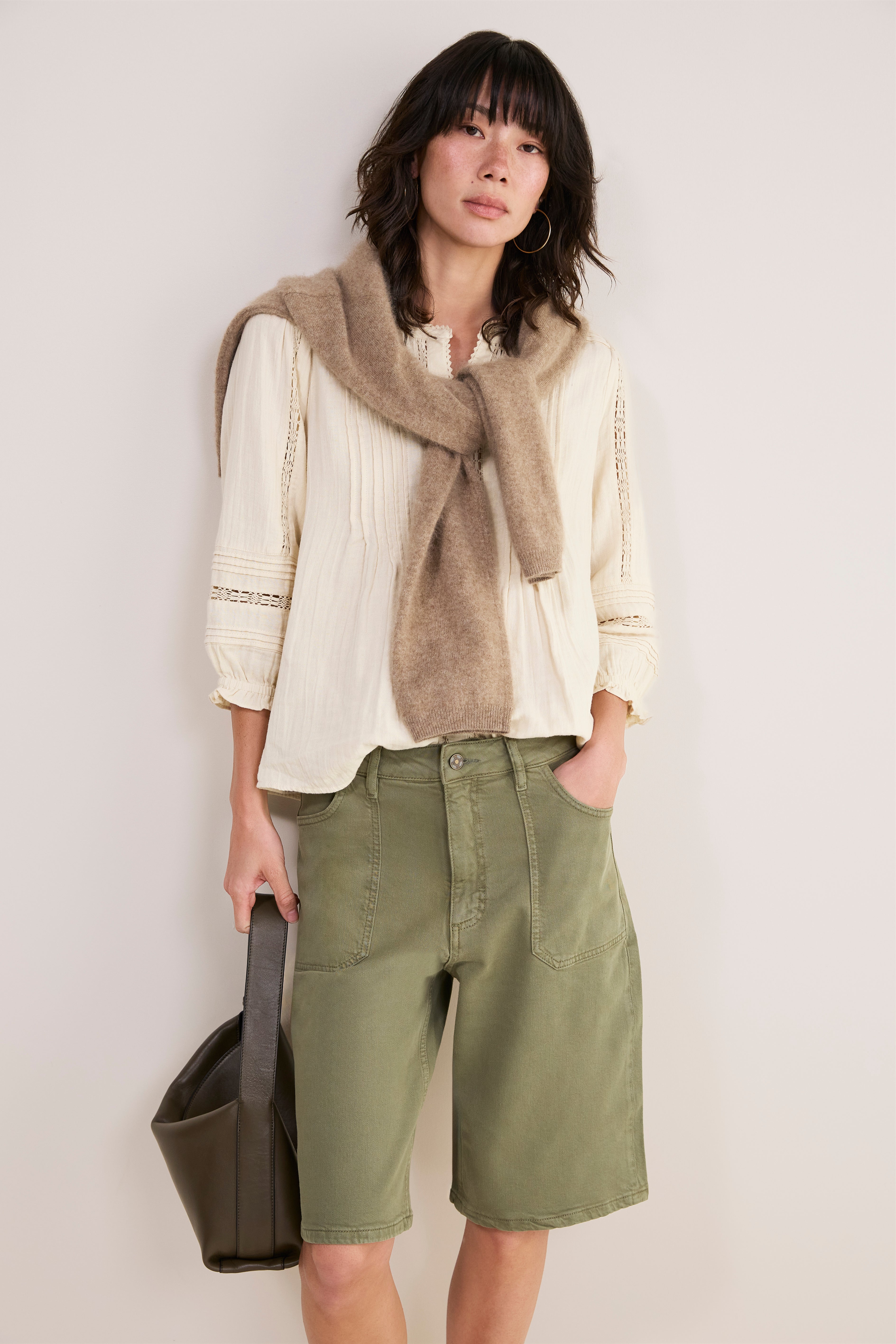 Flossie Carpenter Short - Khaki