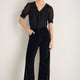 Flossie Cotton Velvet Trouser - Black