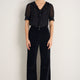 Flossie Cotton Velvet Trouser - Black