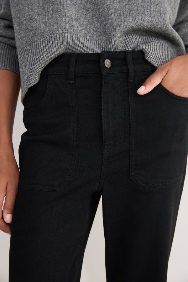 Flossie Flare Jean - Black