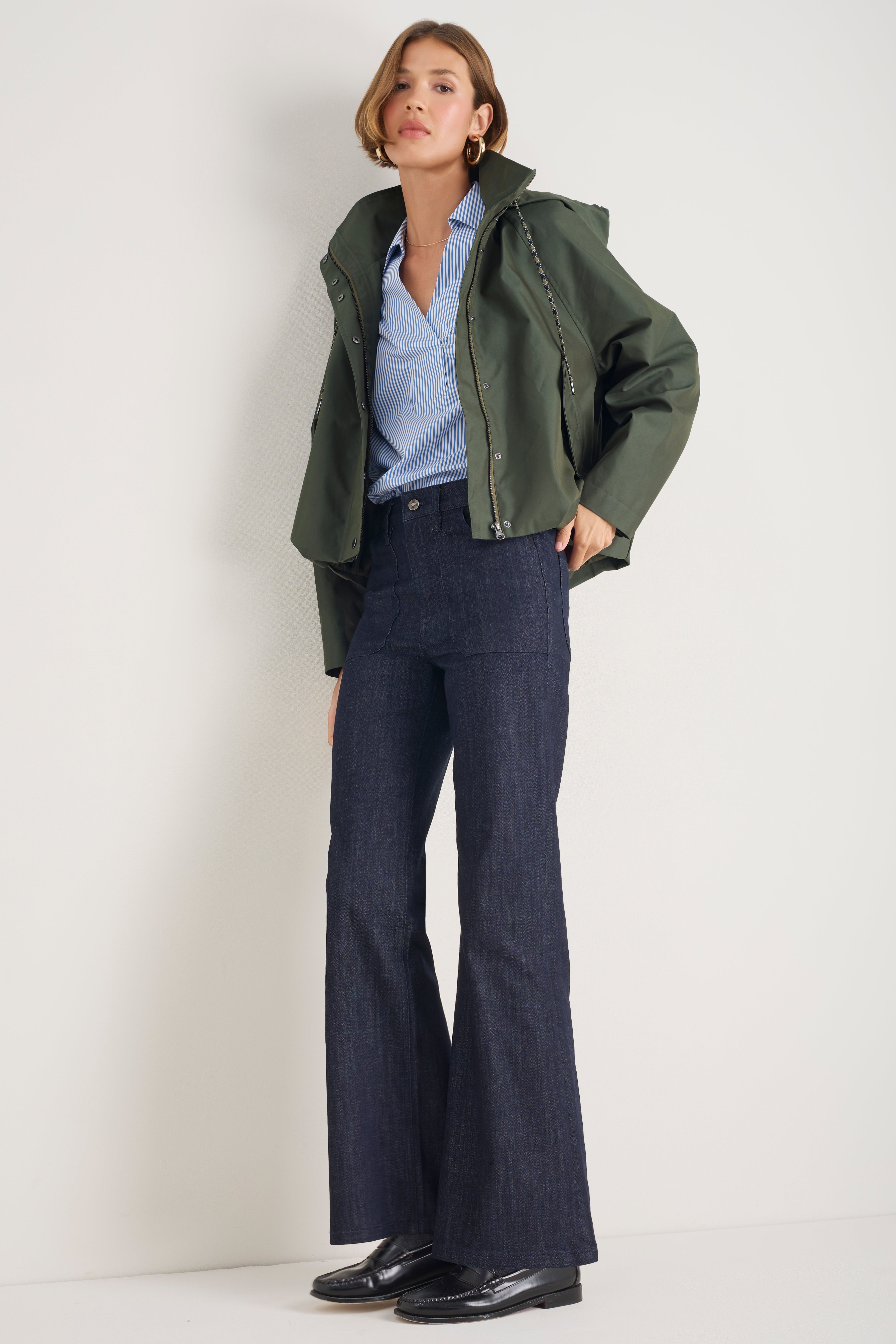 Flossie Flare Jean - Rinse Wash