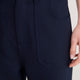 Flossie Wool Blend Trouser - Midnight