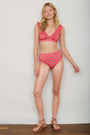 Fleury Bikini Bottom - Watermelon Woodblock