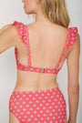 Fleury Bikini Top - Watermelon Woodblock
