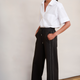 Minnie Ponte Trouser - Black
