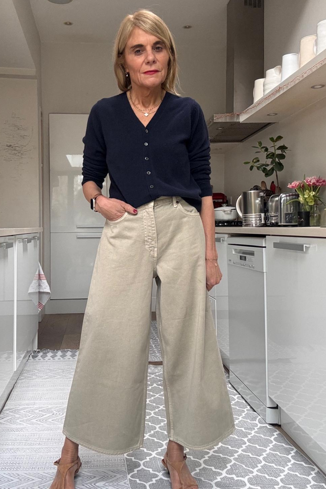 Sadie Culotte Jean - Soft Sage