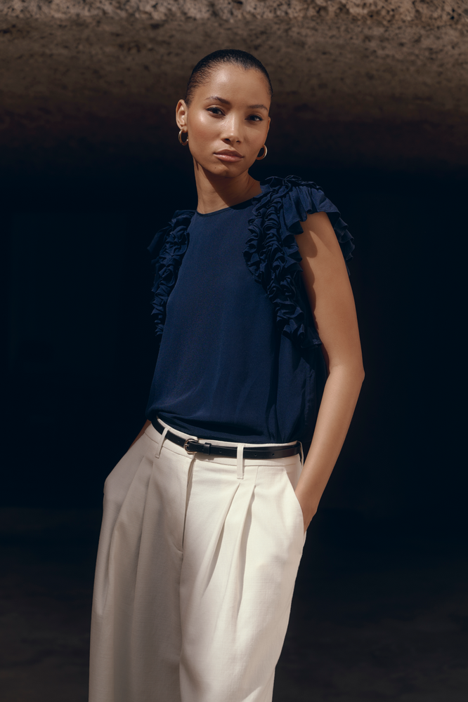 Cath x WYSE Antibes Top - Midnight