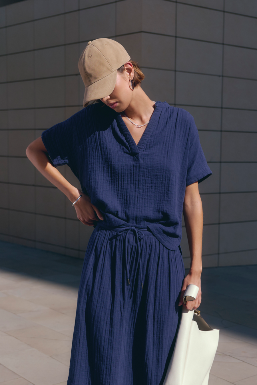 Freya Top - Deep Midnight