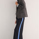 Suzy Side Stripe Trouser - Midnight