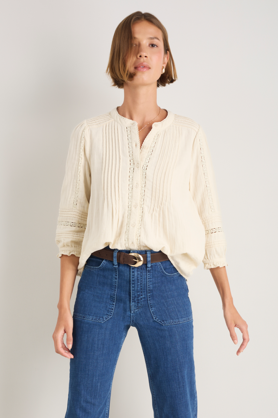Kiki Blouse - Sandstone
