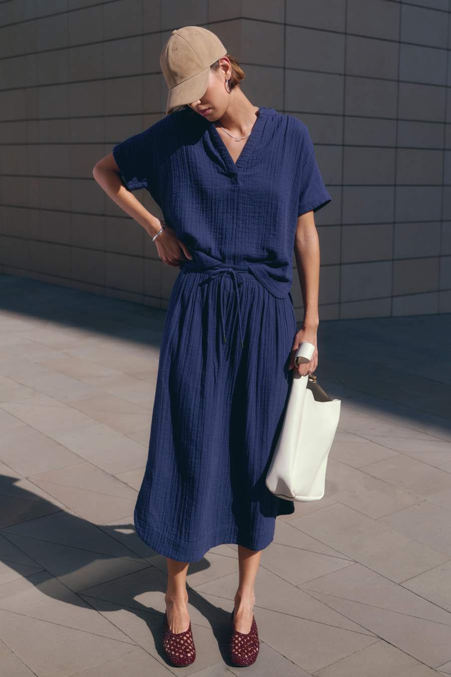 Freya Skirt - Deep Midnight