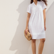 Otti Short Dress - White