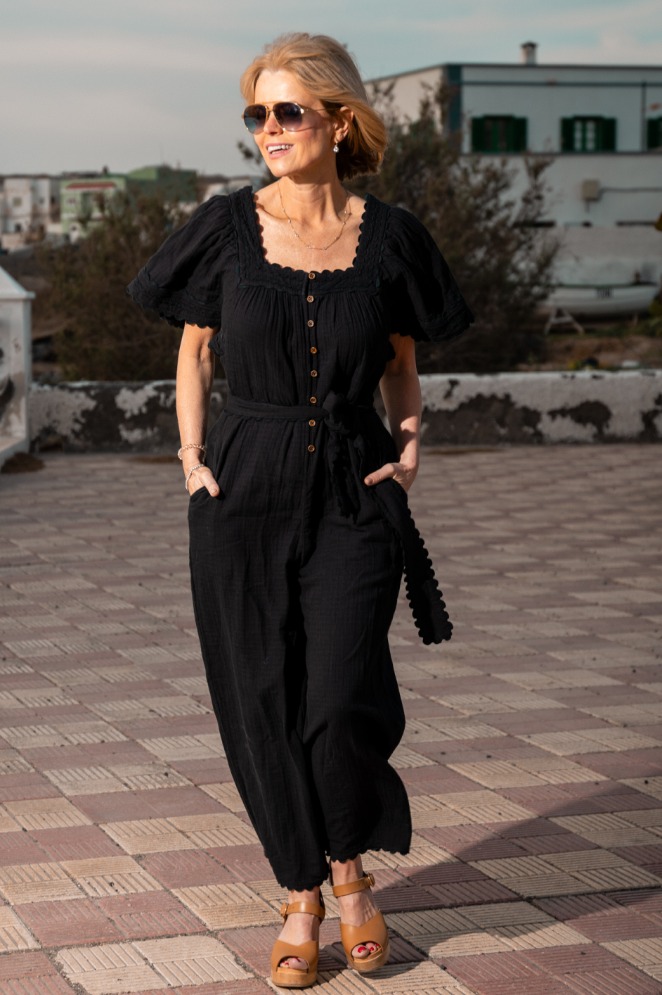 Briella Jumpsuit - Black