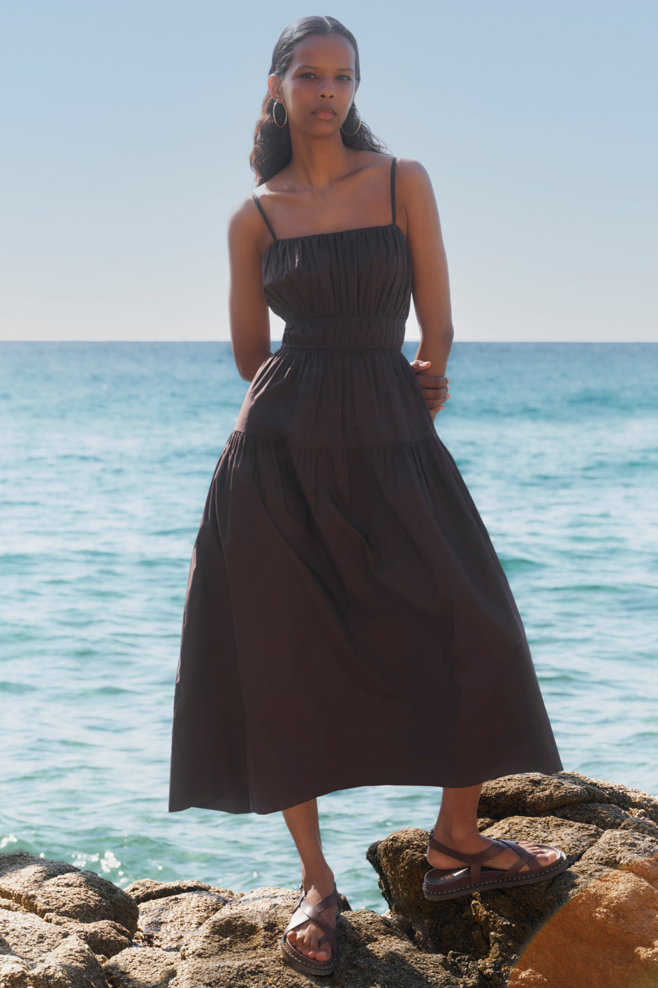 Ottilie Dress - Cocoa