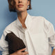 Maisie Pussybow Shirt - White