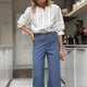 Marianne Chino Trouser - French Blue