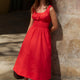 Delilah Dress - Red