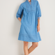 Otti Short Dress - Chambray