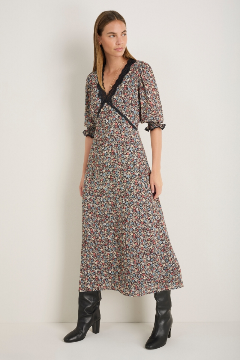 Elodie Dress - Retro Floral