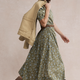 Kelly Dress - Olive Green Floral