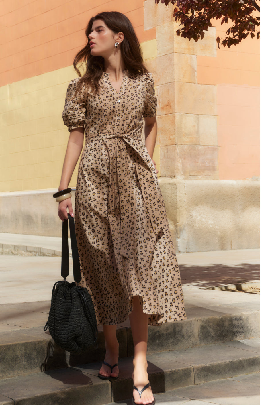 Kelly Dress - Leopard