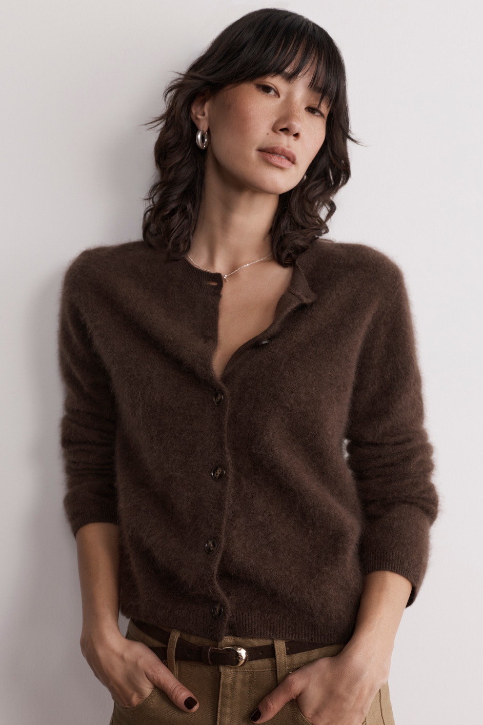 Amalie Cardigan - Cocoa