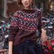 Beau Fairisle Jumper - Cocoa Fairisle